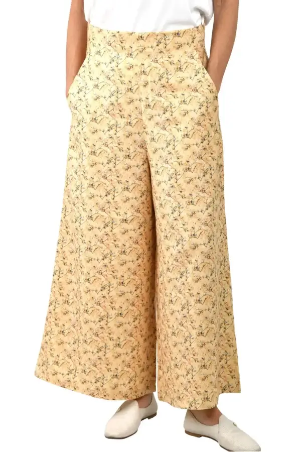 Golden Blossom Trousers
