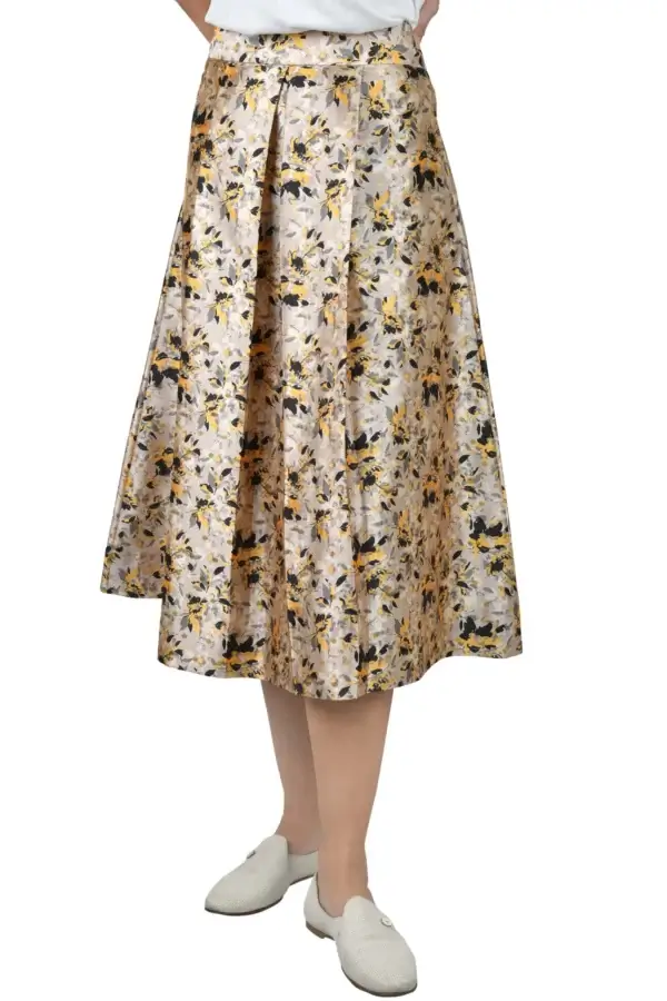 Golden Bloom Skirt